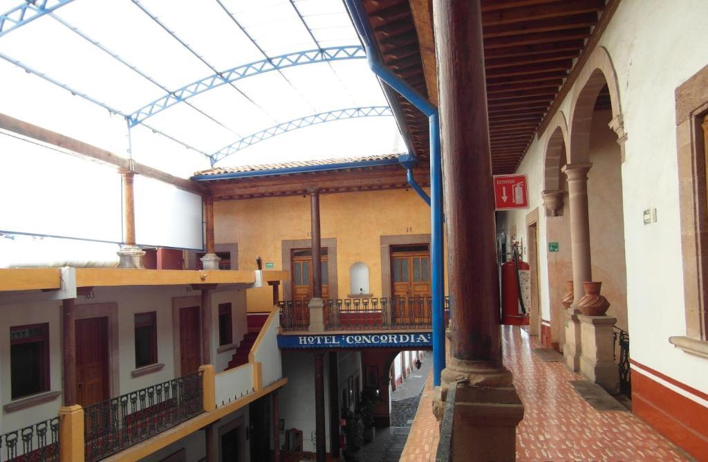 Hotel Concordia Pátzcuaro Buitenkant foto