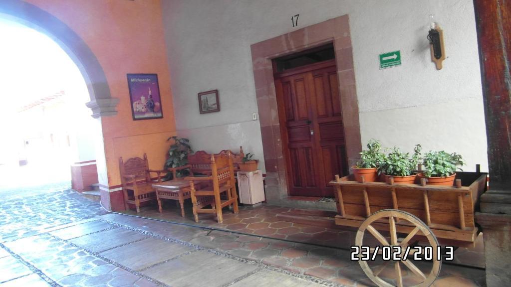 Hotel Concordia Pátzcuaro Buitenkant foto