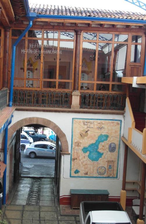 Hotel Concordia Pátzcuaro Buitenkant foto
